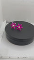 Pure Silver Enamel Pink Flowers 5g (Pack of 2)